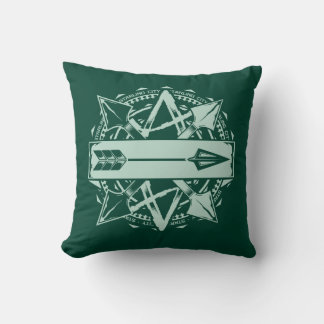 Arrow | Starling City Arrow Badge Throw Pillow