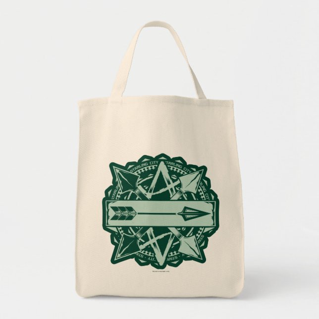 Arrow | Starling City Arrow Badge Tote Bag (Front)