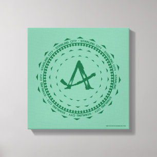 Arrow   Starling City Arrow Logo Canvas Print