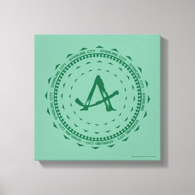 Arrow | Starling City Arrow Logo Canvas Print (Front)