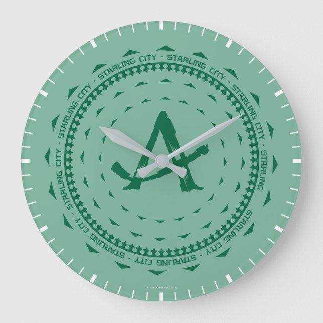 Arrow | Starling City Arrow Logo Large Clock (Front)