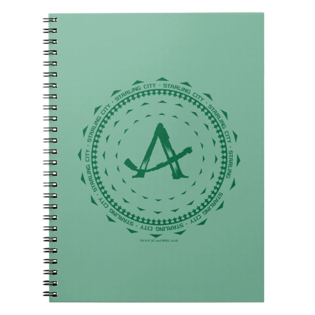 Arrow | Starling City Arrow Logo Notebook (Front)