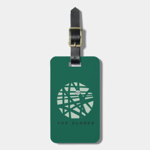 Arrow   The Glades City Map Luggage Tag