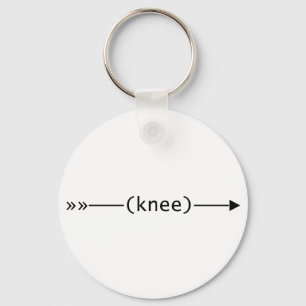 Arrow To Knee Keychain