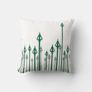Arrow   Vertical Arrows Graphic Throw Pillow
