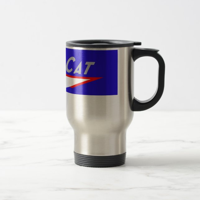 ArrowCat Logo Travel Coffee Cup Mug (Right)