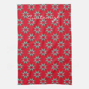 Arrowhead Feathers Pow-wow Kitchen Towel