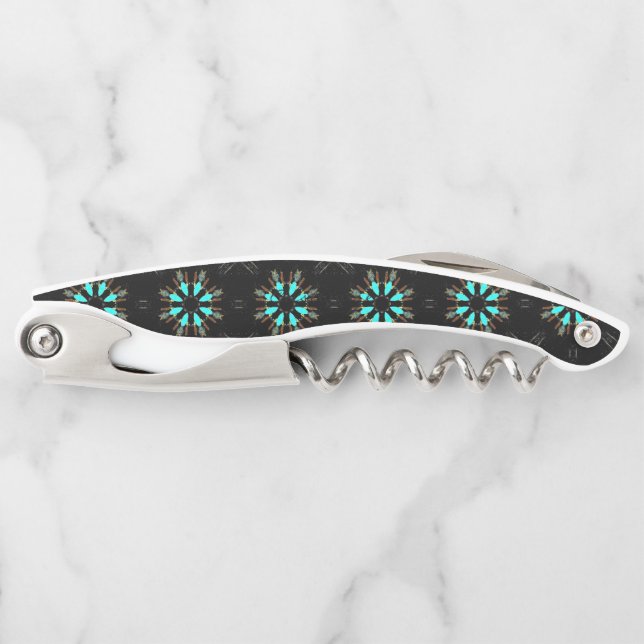 Arrowhead Feathers Pow-wow Pattern Thunder_Cove Corkscrew (Front)