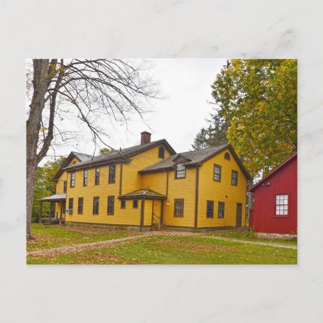 Arrowhead, Herman Melville's House, Pittsfield, MA Postcard (Front)