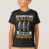Arrowhead Hunter Shirt Old Man Grandpa Arrowhead H