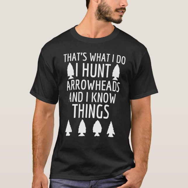 Arrowhead Hunting Arrows Collection Hunter T-Shirt (Front)