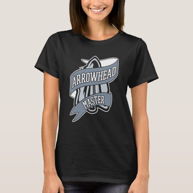 Arrowhead Master Rocks Flint Artifact Arrowhead Co T-Shirt (Front)