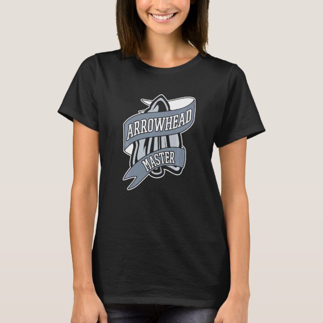 Arrowhead Master Rocks Flint Artifact Arrowhead Co T-Shirt (Front)