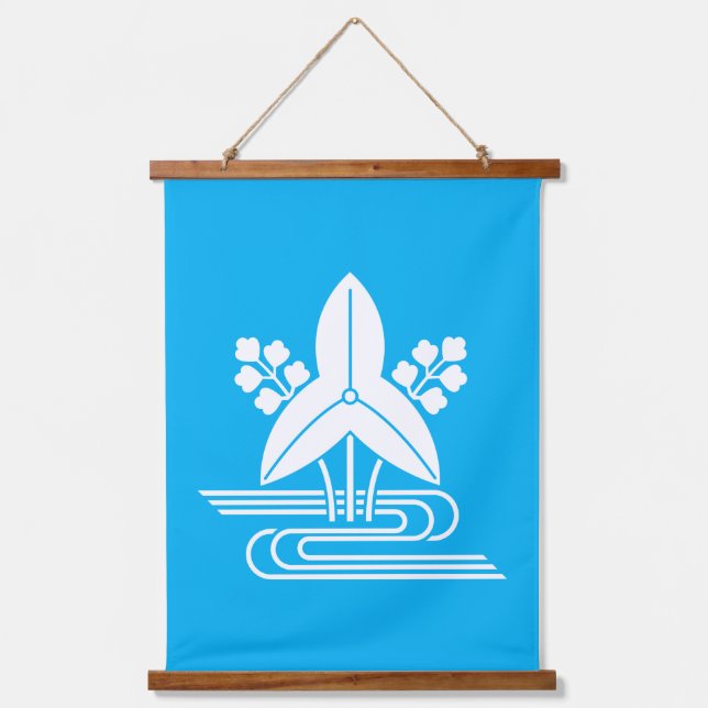 Arrowhead & water hanging tapestry (Front)