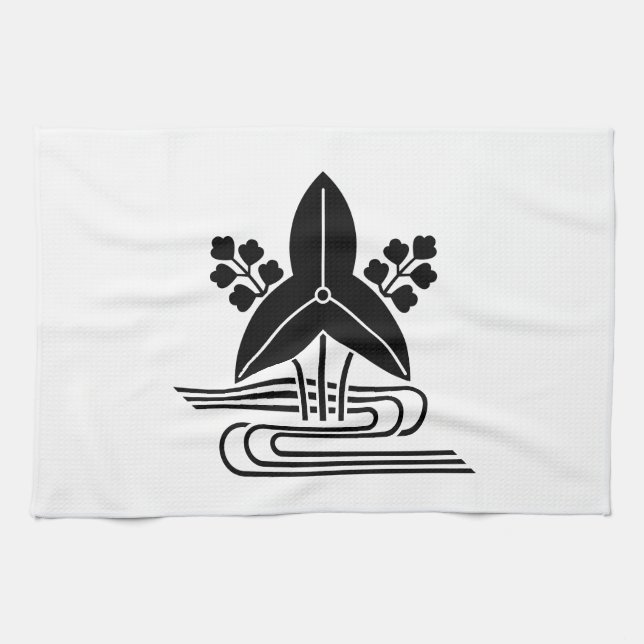 Arrowhead & water kitchen towel (Horizontal)