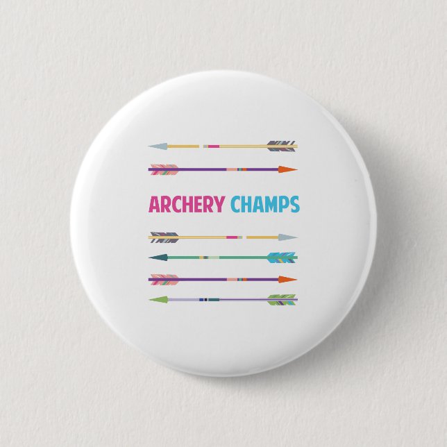 Arrows_Archery_Champs 2 Inch Round Button (Front)