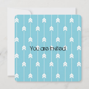 Arrows Baby Shower Invitation