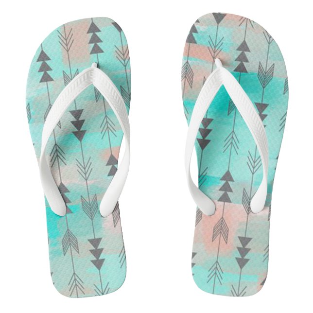 Arrows Flip Flops (Footbed)