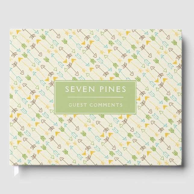 Arrows Guest House Vacation Rental Comments Book (Front)