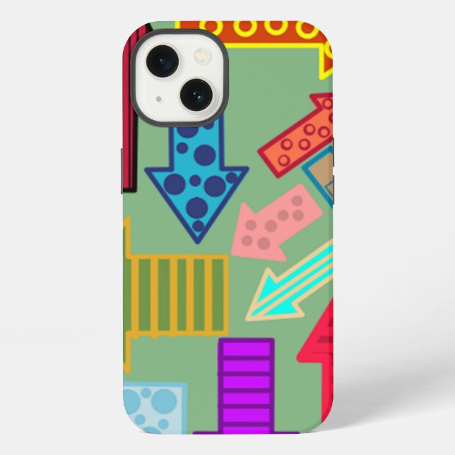 Arrows  iPhone case (Back)