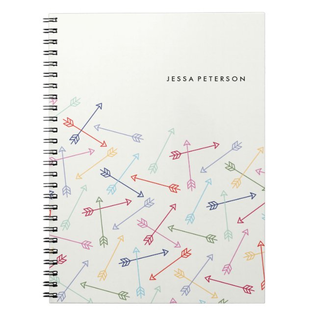 Arrows Journal - Crimson (Front)