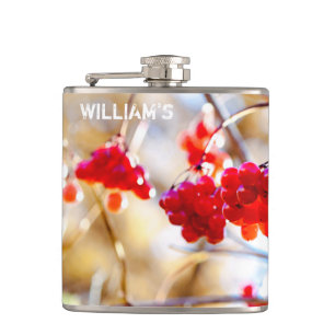 Arrowwood Berries Hip Flask