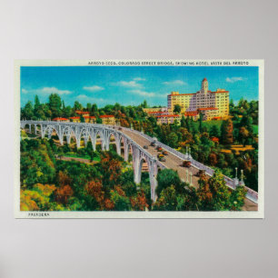 Arroyo Seco Bridge, Colorado Street Bridge Poster