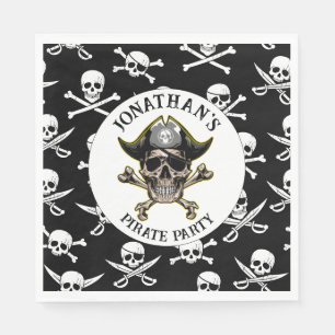  Arrr, Let’s Get Ready for a Pirate Party Napkin