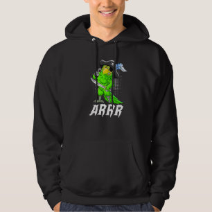 Arrr Pirate Parrot Jolly Roger Halloween Costume D Hoodie