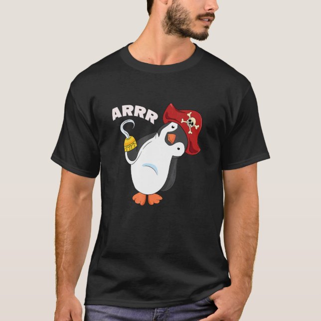 Arrr Zoo Animal Boy Girl Zoologist Zookeeper Pirat T-Shirt (Front)