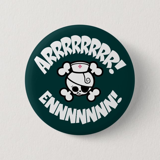ARRRRRR! ENNNNNN! 2 INCH ROUND BUTTON (Front)