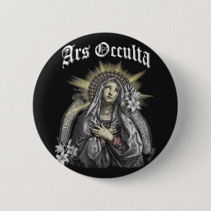 Ars Occulta - Gothic Streetwear Design 2 Inch Round Button