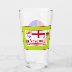 Arsenal 07 Drinking glass