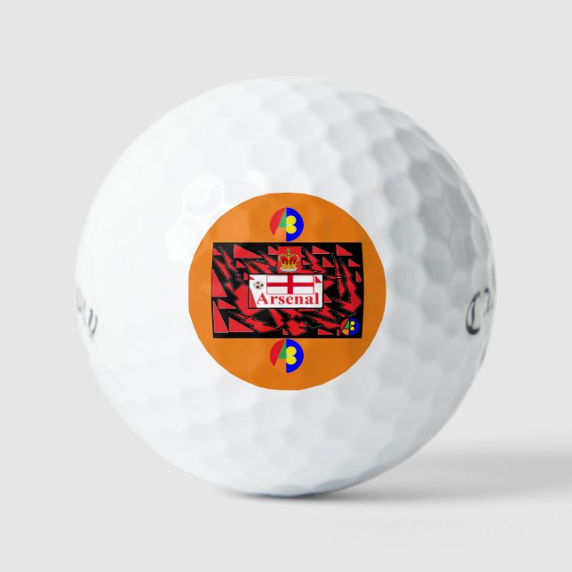 Arsenal 10 golf ball (Front)