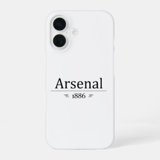 Arsenal 1886 iPhone 16 case