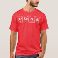 Arsenal ArSeNAl Periodic Elements Spelling 