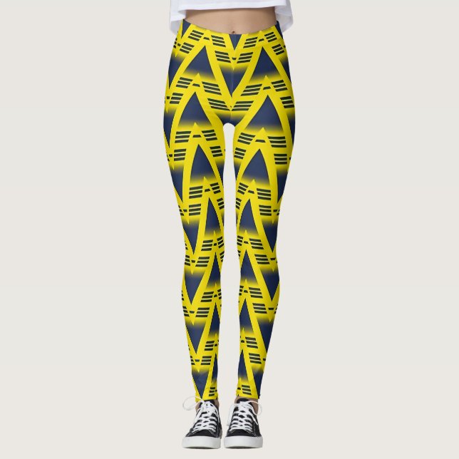 Arsenal Bruised Banana inspiré Leggings (Devant)