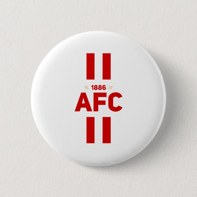 Arsenal Football Club  2 Inch Round Button (Front)