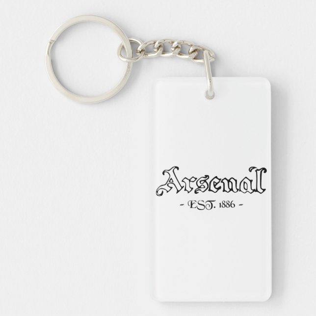 Arsenal Retro Keychain (Front)