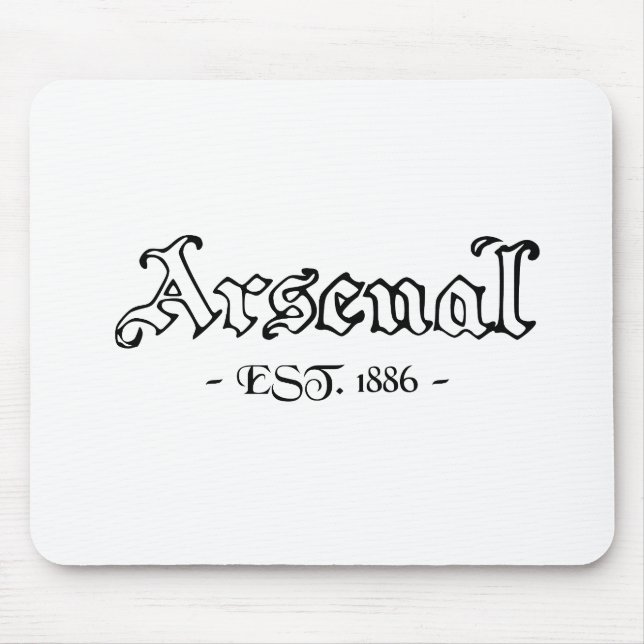 Arsenal Retro Mouse Pad (Front)