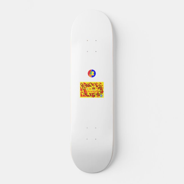 Arsenal Skateboard (Front)