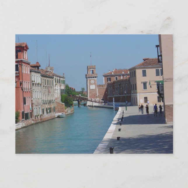 Arsenale, Venice Postcard (Front)