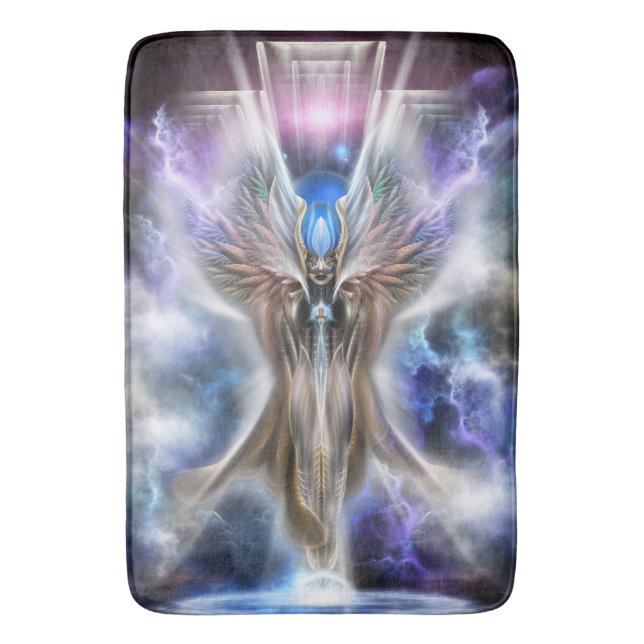 Arsencia The Regal Setren Bath Mat (Front Vertical)