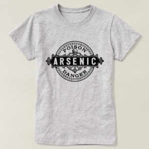 Arsenic Vintage Style Poison Label T-Shirt