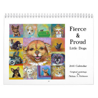 Art 2011 de chien de calendrier de chiwawa mignon