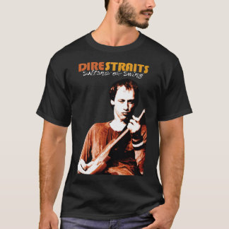Art 80s Rock  Music Band Singer Mark  Illustration T-Shirt