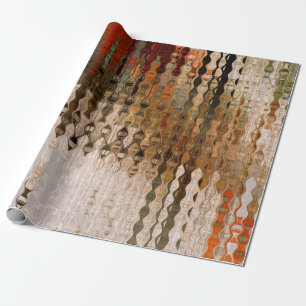 art abstract colorful geometric intersection backg wrapping paper