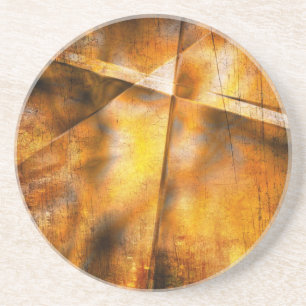 art abstract colourful background coaster