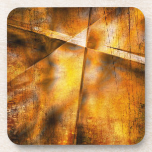 art abstract colourful background coaster
