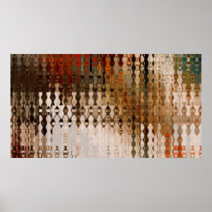art abstract colourful geometric intersection back poster